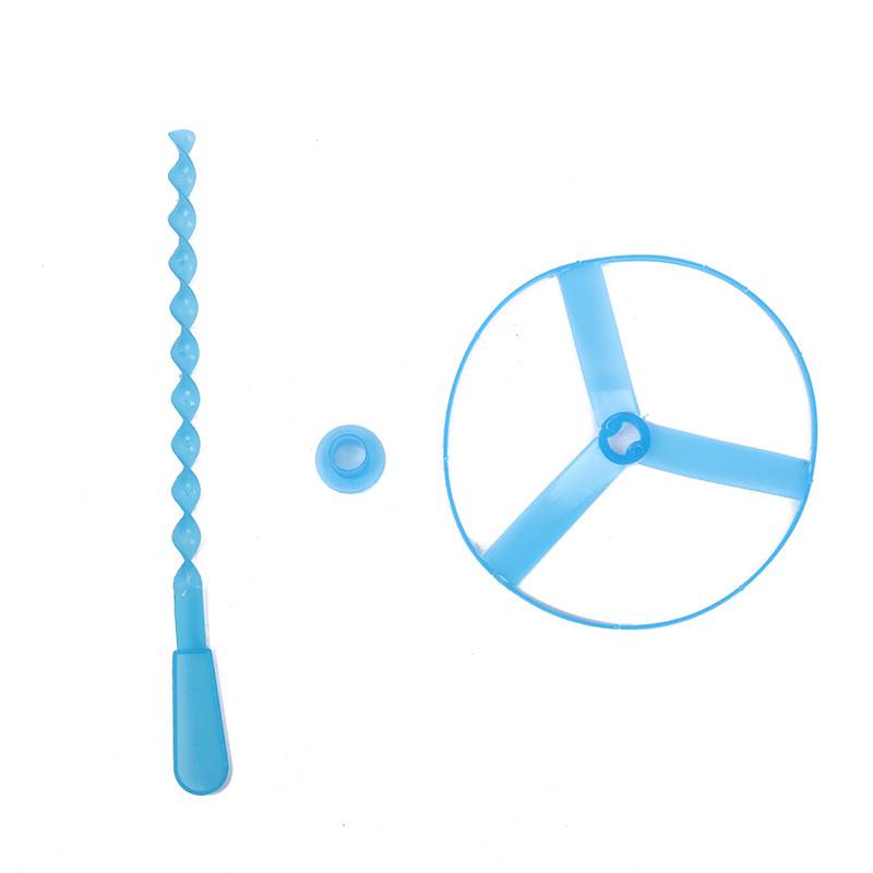 Flying Fairy Fly gyroscope hand-punched plastic luminous slingshots, twig-twig creative toy gift