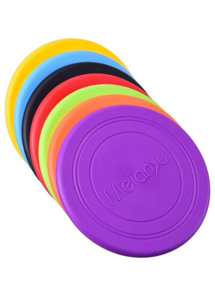Meianju Pet Flying Dog Dog Flying Poor Floating Soft Platform Primary Thin Pet Interactive Training Toys
