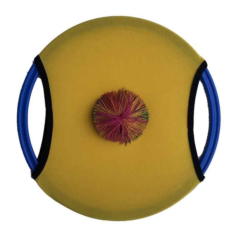 Kindergarten Children's Bouncing Circle Sensory Training Equipment Throwing Policy Outdoor Sports Soft Flying Disk Flying Disk toys