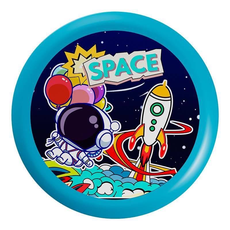 Children's soft flying disk soft rubber disk kindergarten hand -throwing toy pet flying plate outdoor sports ground stall gifts 