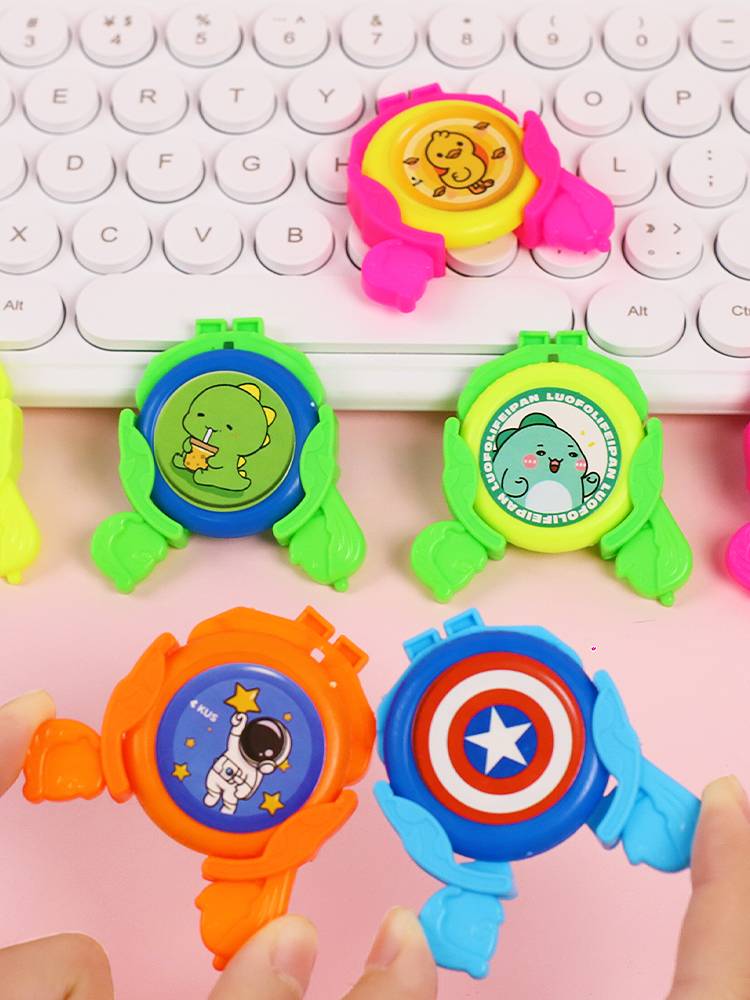 Ejection flying saucer flying disk Children's outdoor toys graduation season small gift kindergarten full class reward prizes
