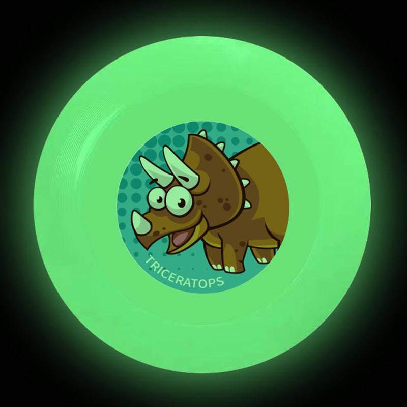 Children's flying disk outdoor spinning night light flying disk parent -child interactive toy kindergarten safe bubble soft flying disk