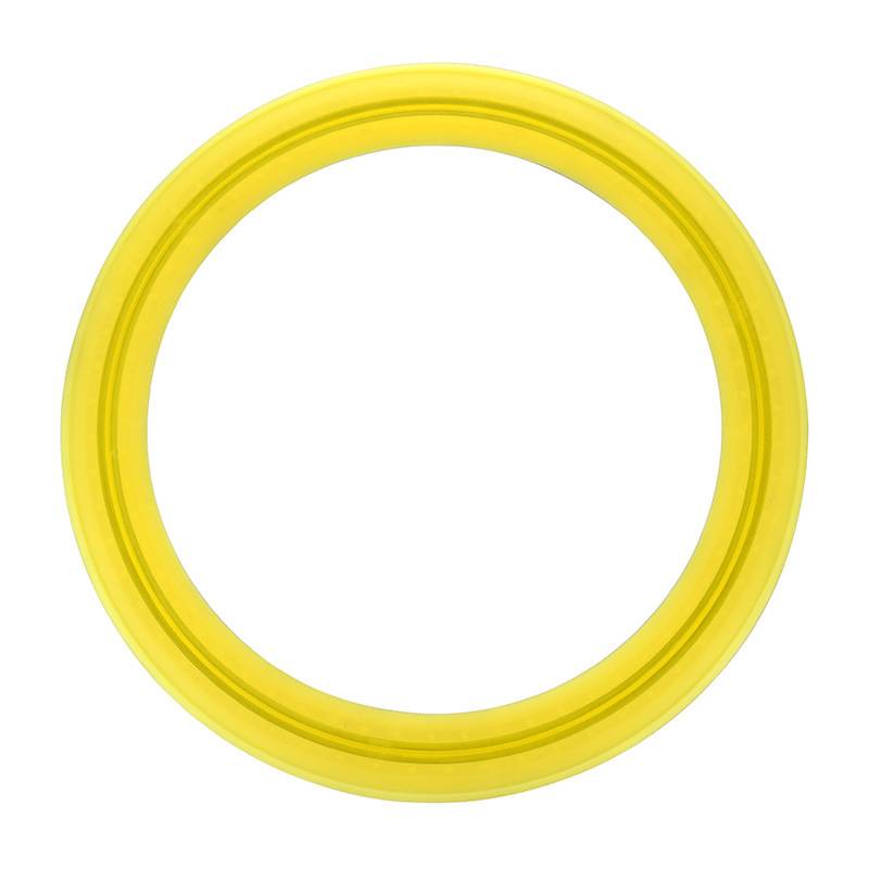 Vacant gel disks (colour random), yellow