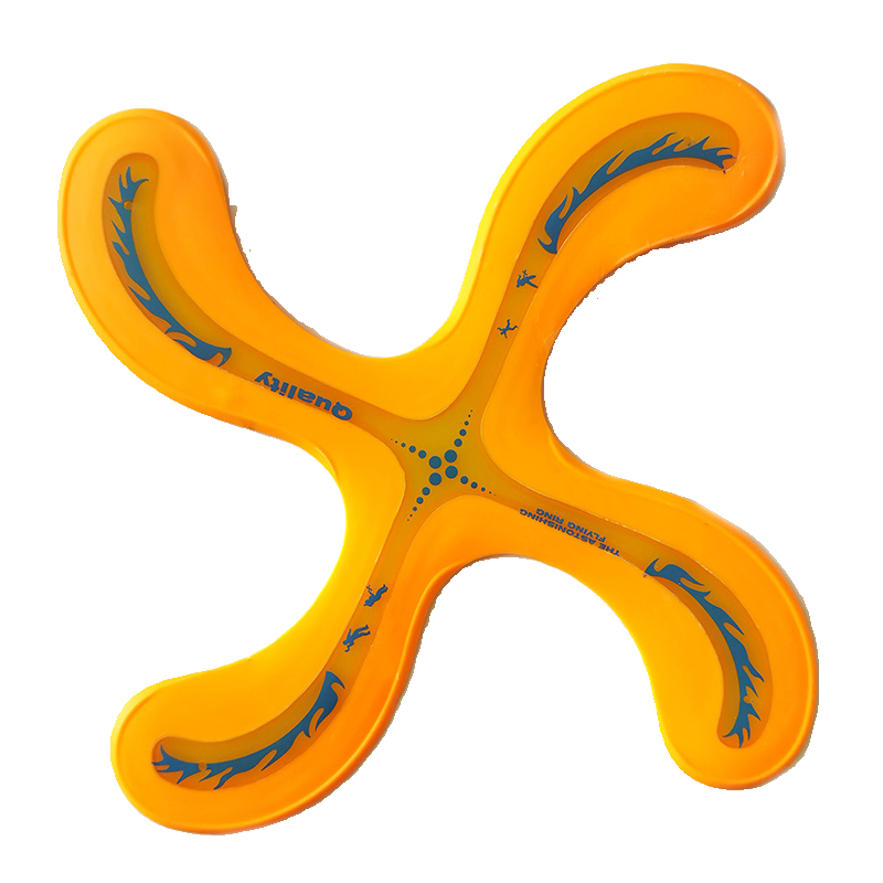 Four -leaf Returning Dart Dart Adult Children's Outdoor Sports Flying Disk Flying to Flying Flying Delle Flying Disk Ring Ring Flying Disk