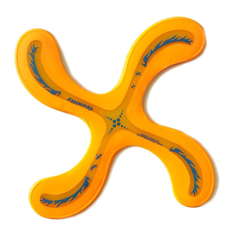 Orange Four Leaf Disk
