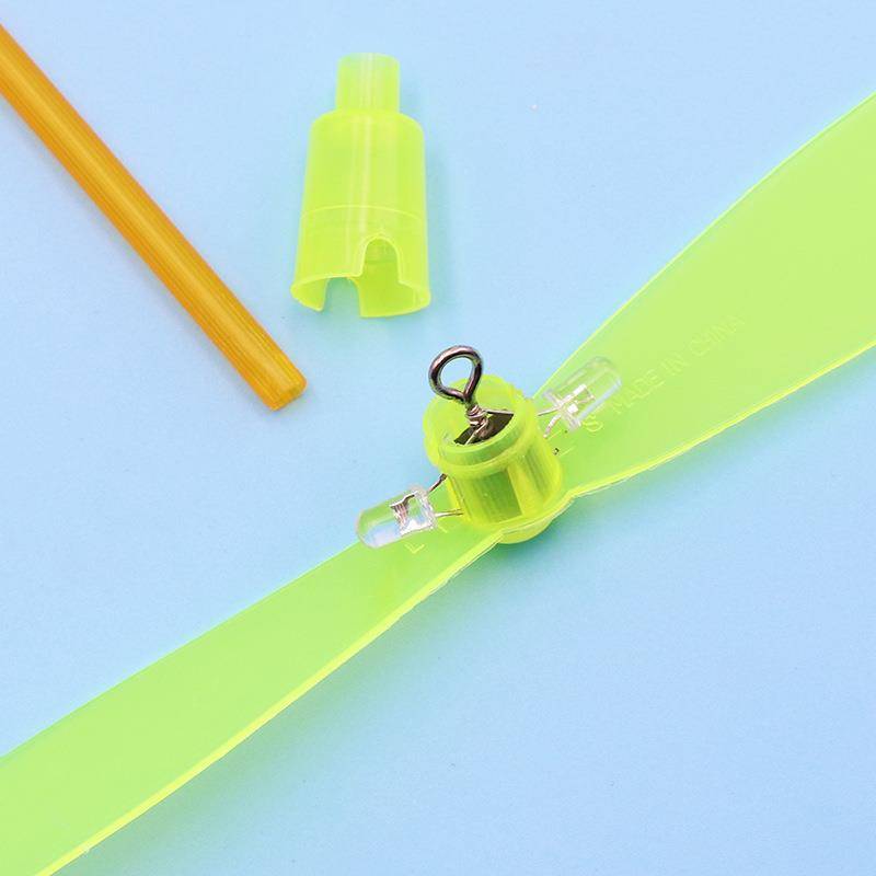 Children's toys glowing Flying Fairy Large Bamboo Dragonfly Outdoor Flying Drive Bamboo Green Fly Firewood