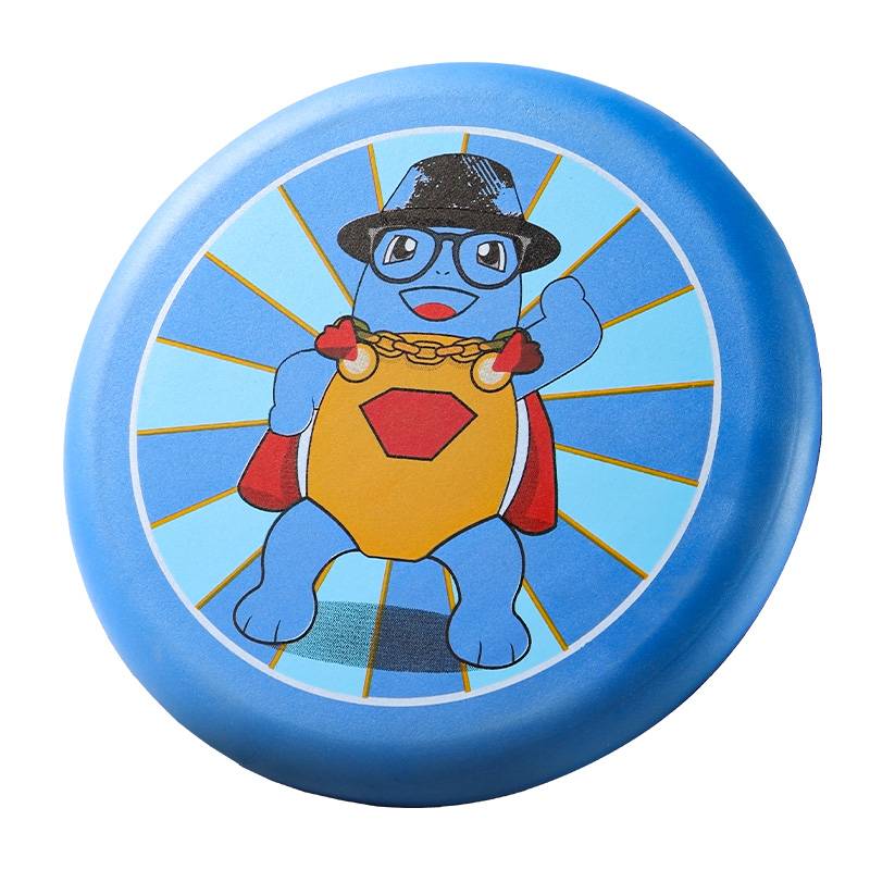 Children's outdoor net red flying plate Flying saucer kindergarten parent-child male-child square outdoor leisure flying toy 1-3 luminous