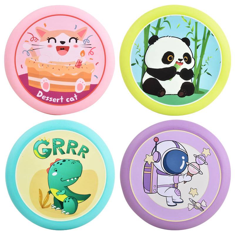 [First Single Settlement] Children's soft flying disk outdoor sports toy settled hand -throwing flying dish darts flying sky parent -child mutual