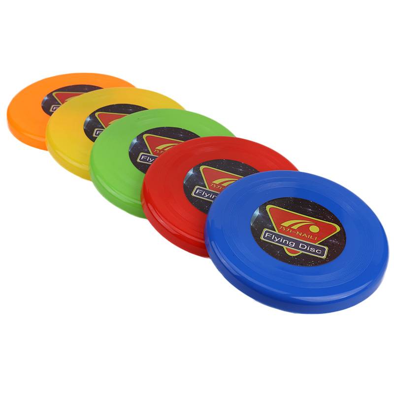 Hard flying disk children's traditional toys parent -child outdoor interactive game supplies beach flying tray color flying saucer
