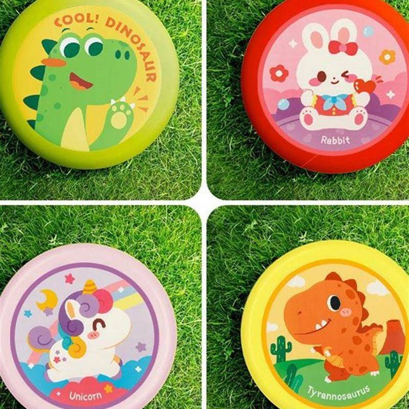 Night -light flying disk students Outdoor sports children's light -emitting flying plate hovering kindergarten parent -child activity night light flying plate