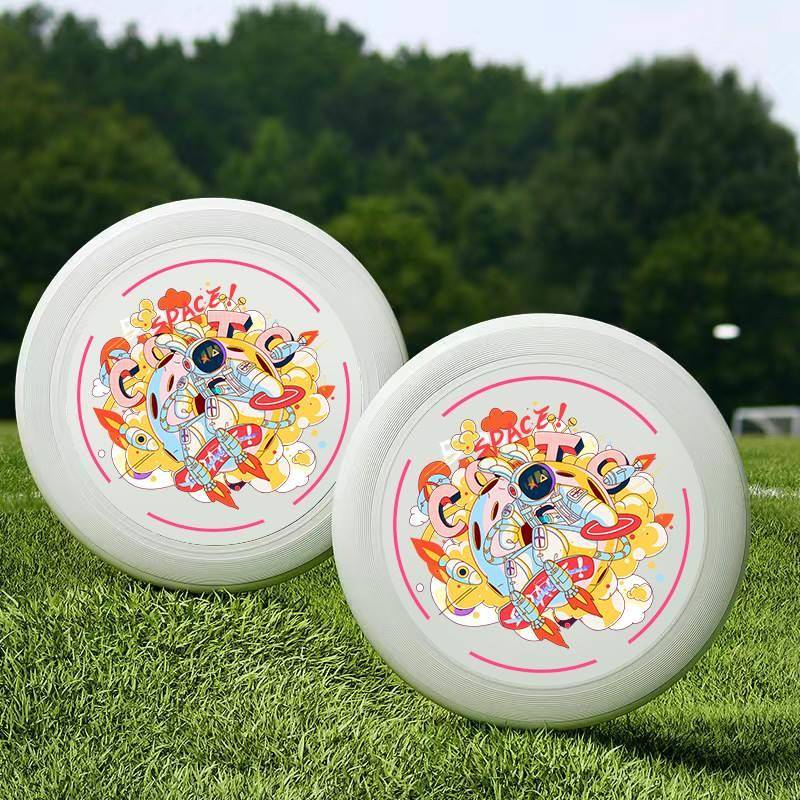 Flying Disk - White Machine Rabbit