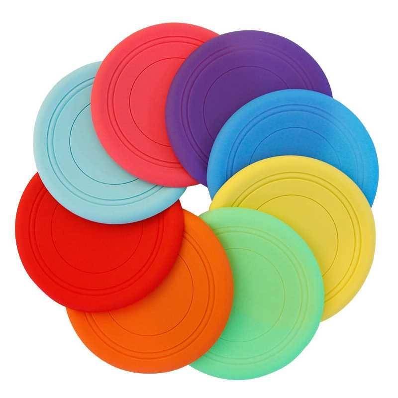 Flying Disk Children's Silicon Fly Disk In-house Sports Students Safe Game for Toys