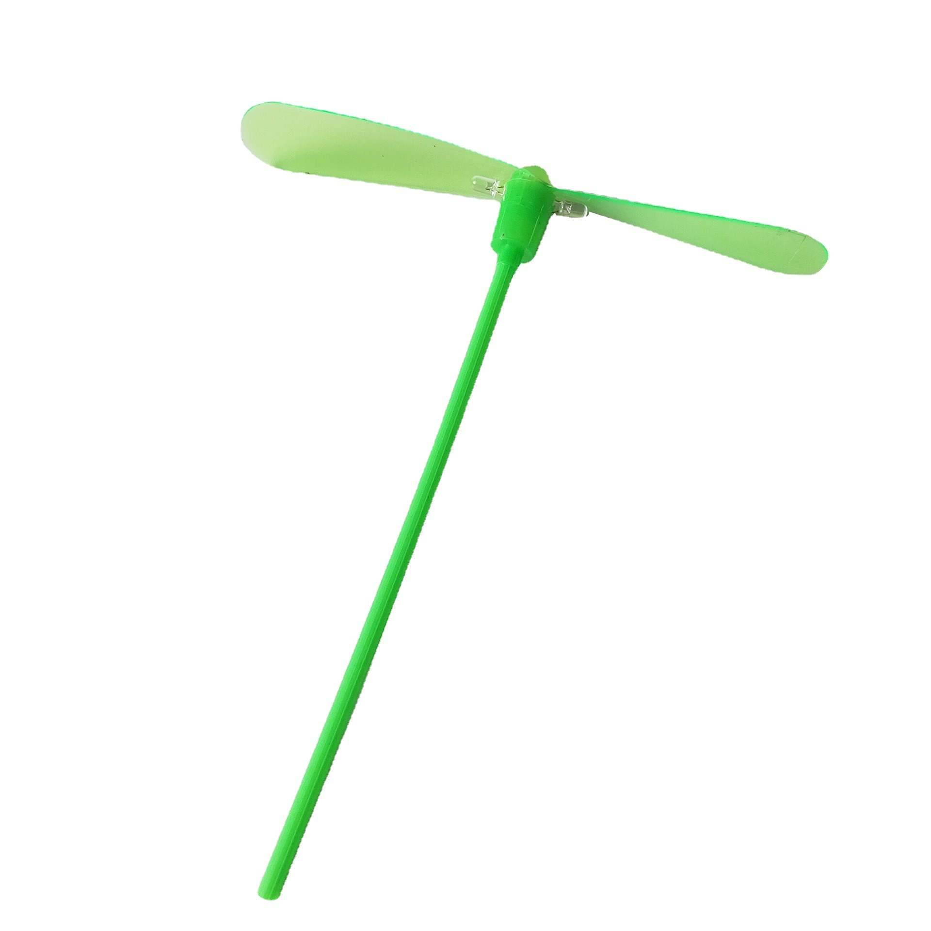 Large bamboo dragonfly Children's toys shy flying flying fairy, outdoor flying plate, bamboo greenfly aircraft hand rubbed luminous