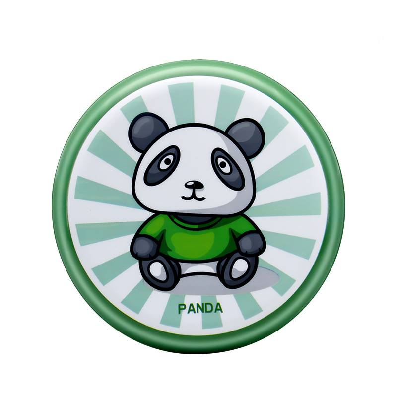 Outdoor cartoon pattern hand throw soft flying disk children's parent -child sports flying tray flying saucer floor