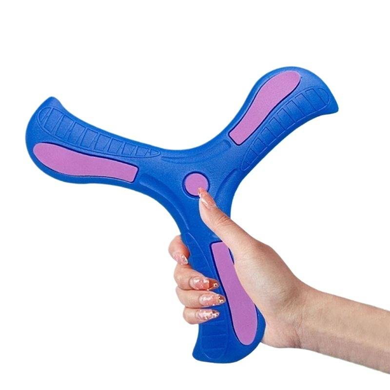 Children's back dart soft label flying to the boy toy park Outdoor sports darts flying disk to play soft glue safety