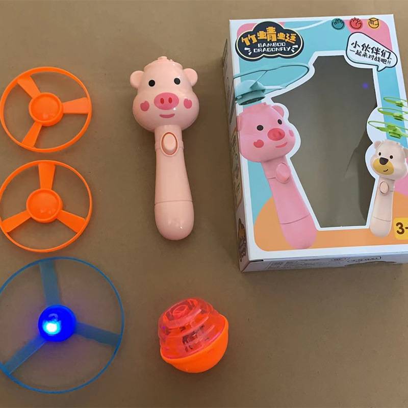 Piggy stick +2 fly drive + 1 light gyro + 1 light drive (color box)