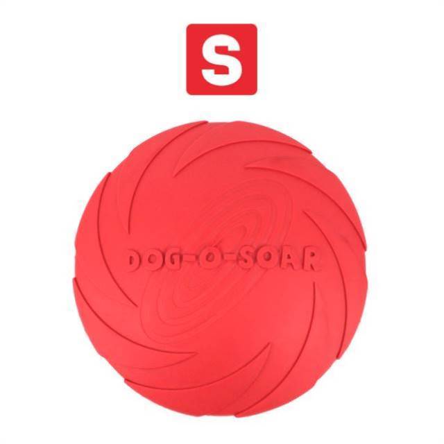 The new dog flying plate small cash glue grinding toy toy large tennis throw non -skid hair leak