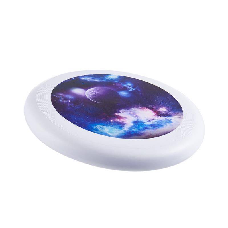 Athletic Extreme Flying Disk 175G Professional Sports Outdoor Camping PE Flying Card can print logo pattern