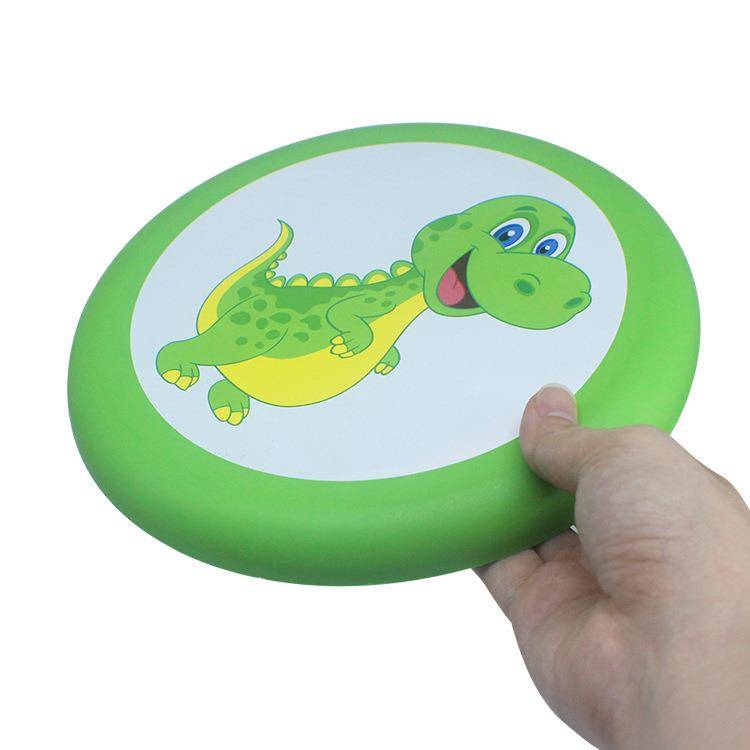 Hot -selling children PU soft flying disk outdoor safety parent -child interactive toy kindergarten fun dodge