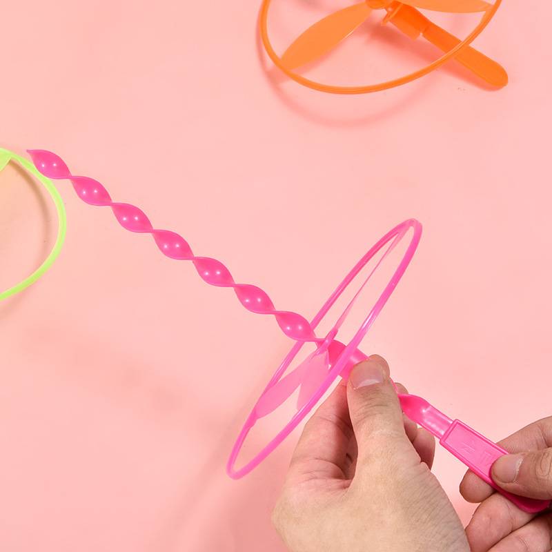 Middle Flying Fairy Bamboo Dragonfly Nostalgic Children's Outdoor Toys Park Flying Disk Kindergarten Gift
