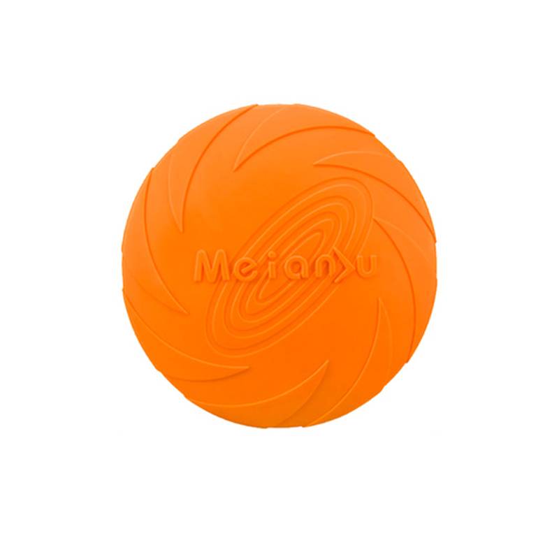 Dog Flying Disk Pasting Golden Mao Teddy Pet Dog Special Flying Drive Bite Training Flying Capital Back Power Standard Dog toy