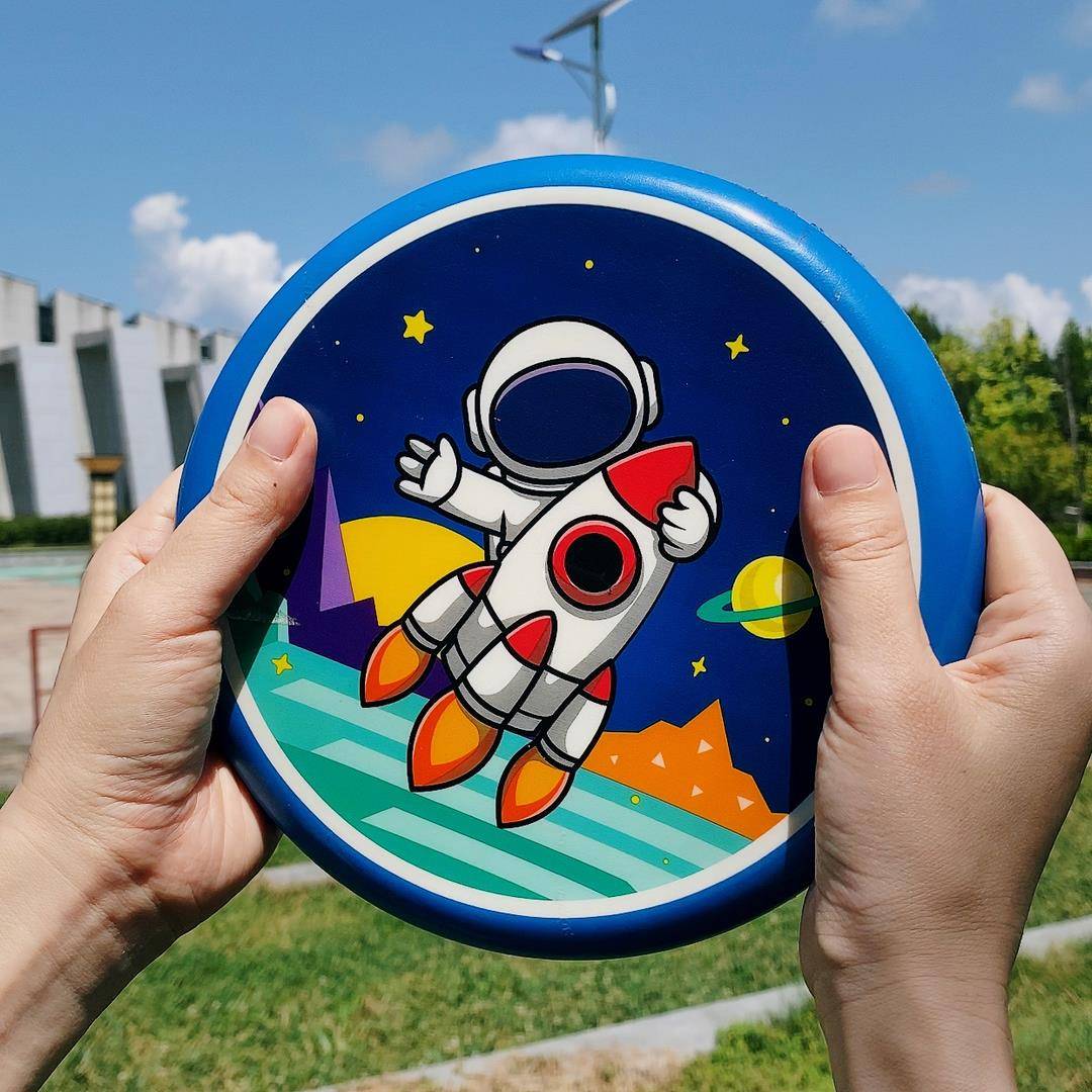 Children's outdoor sports soft flying disk parent -child boys girls kindergarten game flying saucer fitness exercise toys