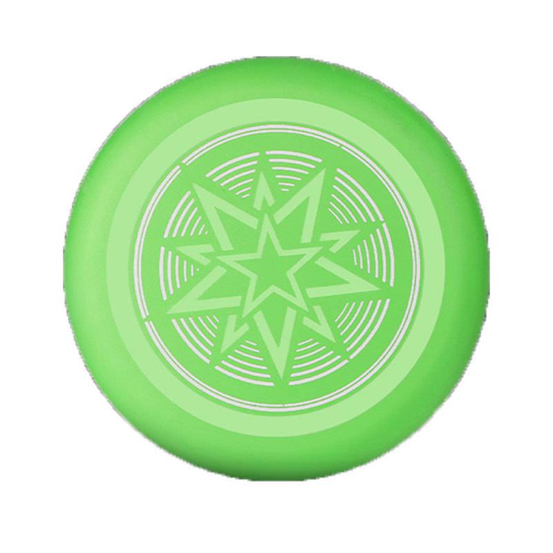 Night -light flying plate 20cm children's flying disk soft glue PU outdoor sports pet flying saucer sports children's gift
