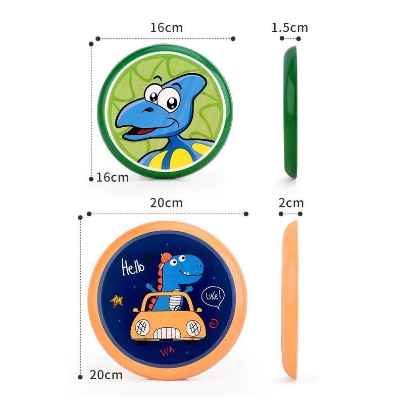 Children's safe soft flying disk kindergarten Flying saucer parent -child game hand throw back dart dart baby outdoor toys men and girls