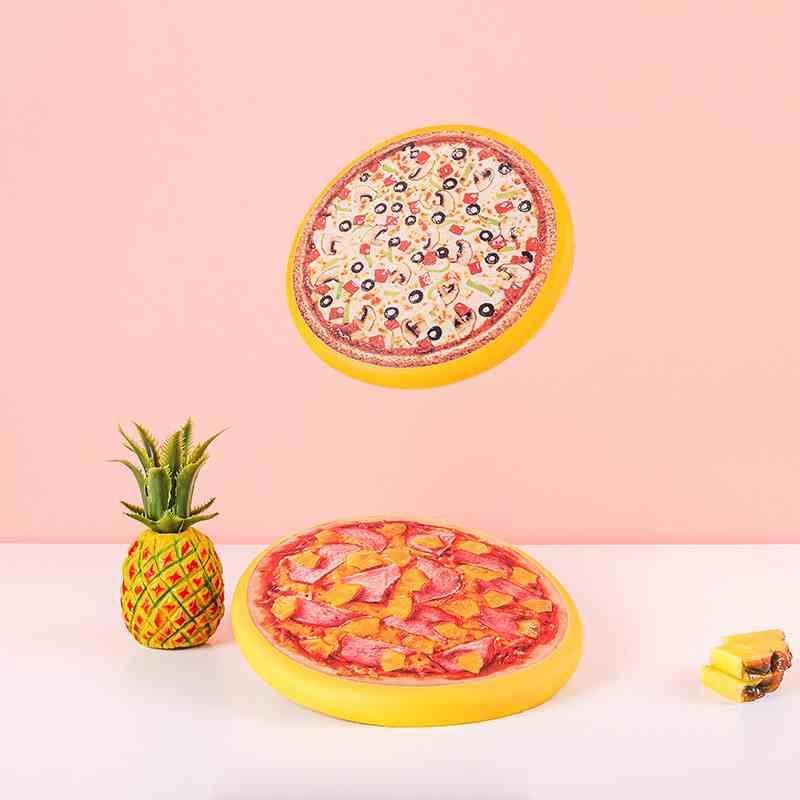 Cartoon slowly rebound soft flying disk children can vimin the flying saucer parent -child interactive game simulation food toy flying tray