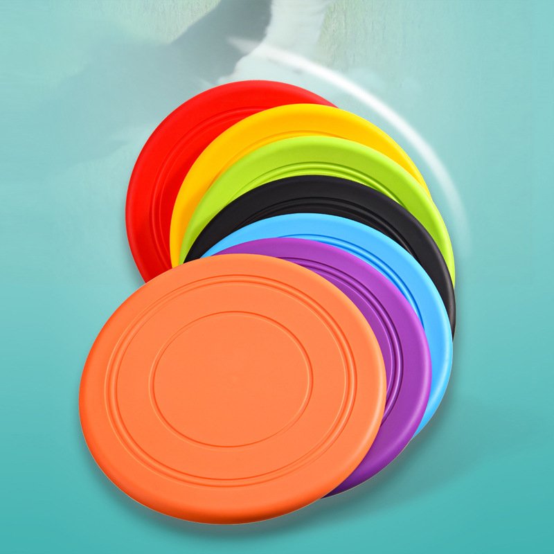 RTS 2022 Durable Small Mini Chew Flying Golf Discs TPR Soft Frisbeed Pet Bite Resistant Frisbeed for Training Dogs