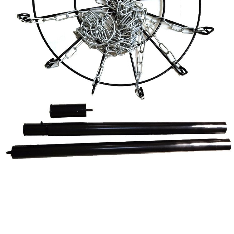 Hot Selling Chain Portable Metal Frisbee Golf Disc Baseball Ball Practice Rack Outdoor Sports Equipment