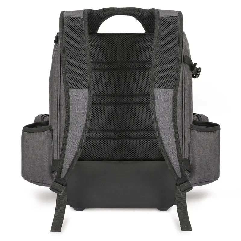 Wholesale wear resistant custom logo outdoor sport discgolf sport pack backpack 24 disc golf bag