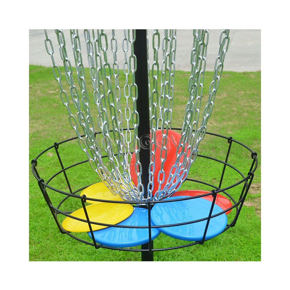 Outdoor Indoor High Quality Sports Equipment Portable Disc Golf Cage Baskets Stand Disc Targets Golf Net