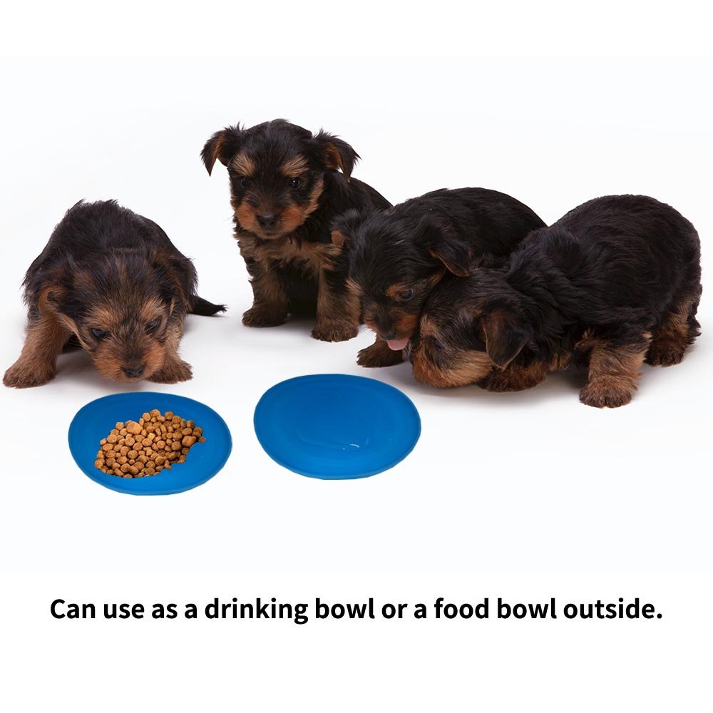 Soft Frisbee Toys For Dogs Pet Training Flying Disc.