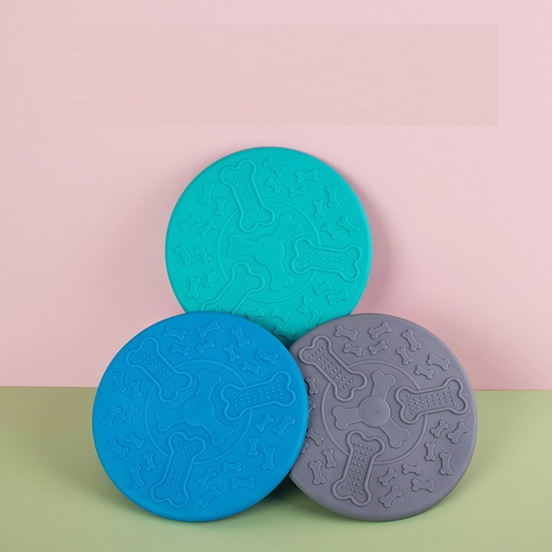 Customized Pet TPR Disc TPR Game Frisbeed Pet Bite Resistant Frisbeed Outdoor Training Dog Toys