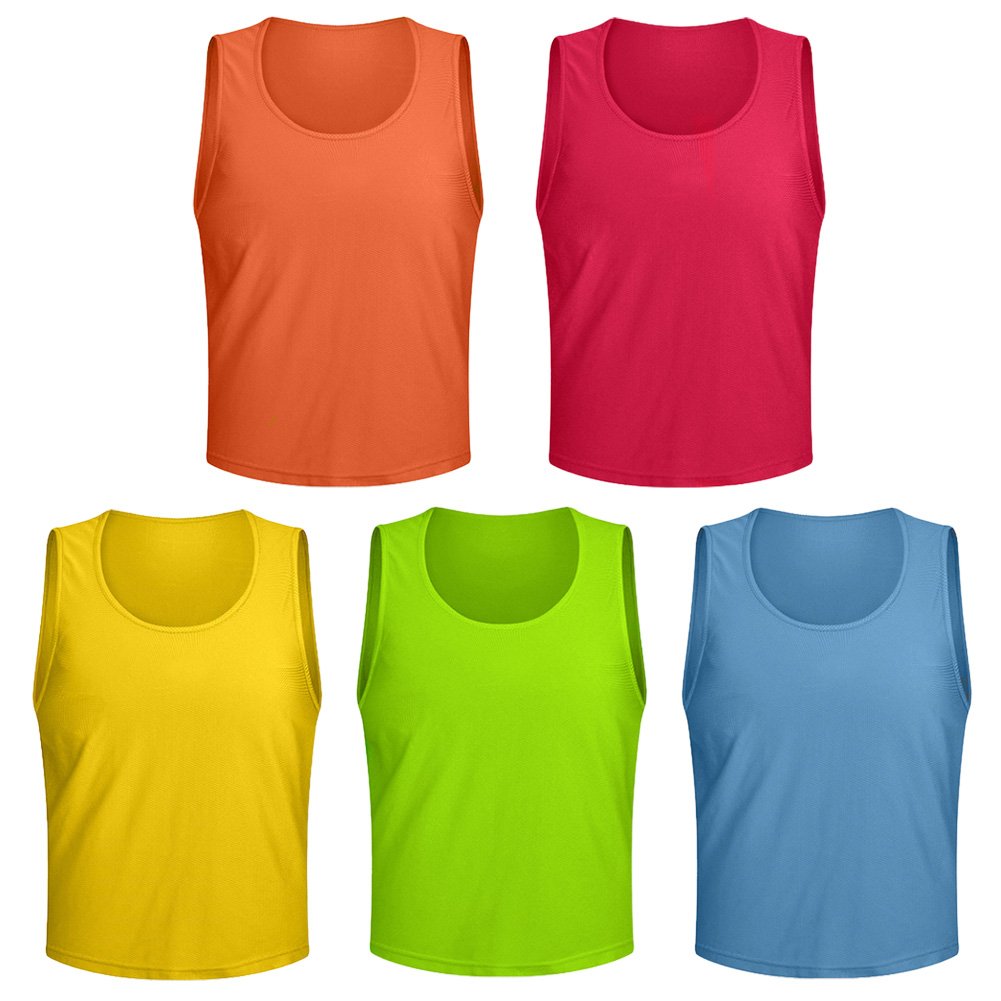 Football summer team uniform vest football training vest group build net eye against uniform Frisbee number clothing