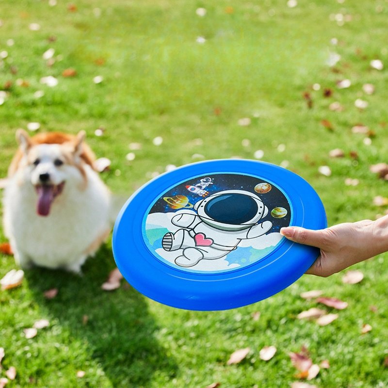 Factory custom personalized cartoon design shatter-resistant softy pu flying disc game frisbee toys for children,pet
