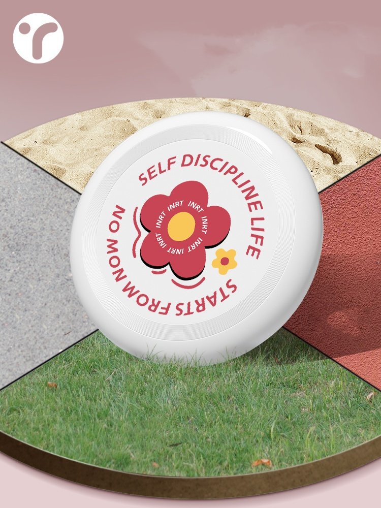Wholesale Custom Logo Flying Disk Toy pp Beach Soft Flexible Durable Grip Frisbeeds for Outdoor Sports & Flying Golf Discs