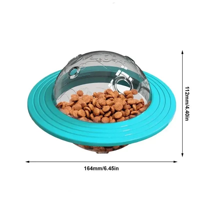 Pets For Toy Wholesale Ufo Shape Planet Frisbeed Dog Leaky Food Toy Interactive Pet Leaking Food Dog Toys Slow Feeder