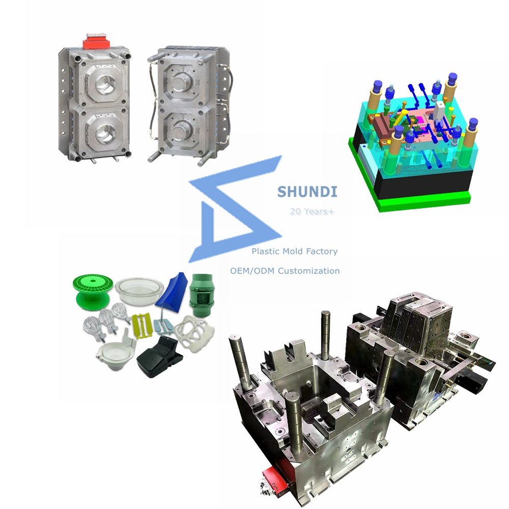 Injection Mold Plastic Parts Mold Processing and Manufacturing Design Plastic Mold Processing Factory