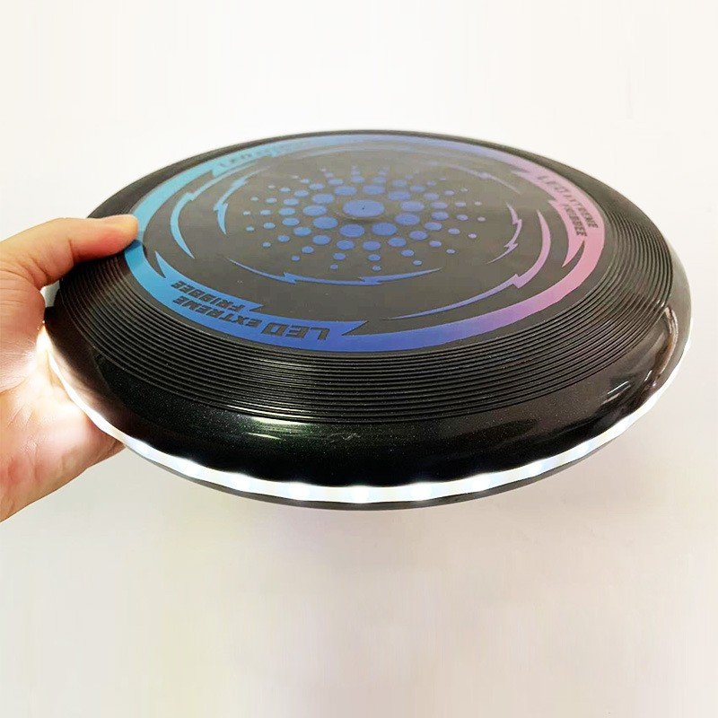 MR Rechargeable Flying Disc Type-c interface Led Flying Disc toy 38 lights Led Outdoor Sports Frisbee