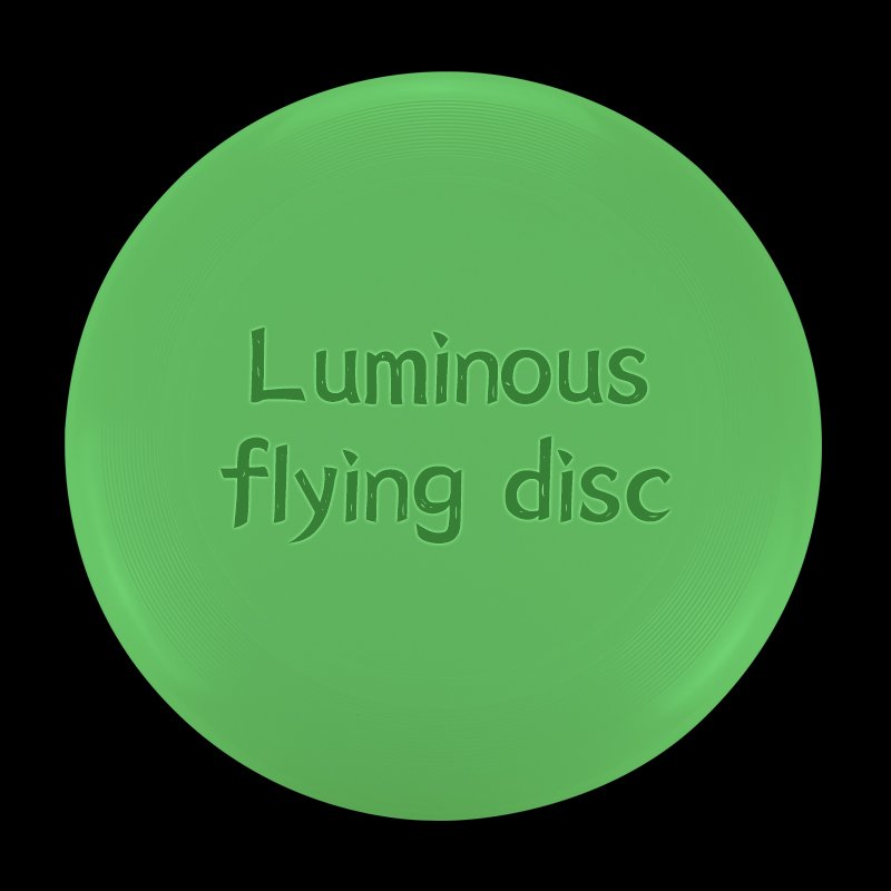 Custom logo printing 11 inch luminous frisbeed PE soft ultimate flying disc for kids outdoor play
