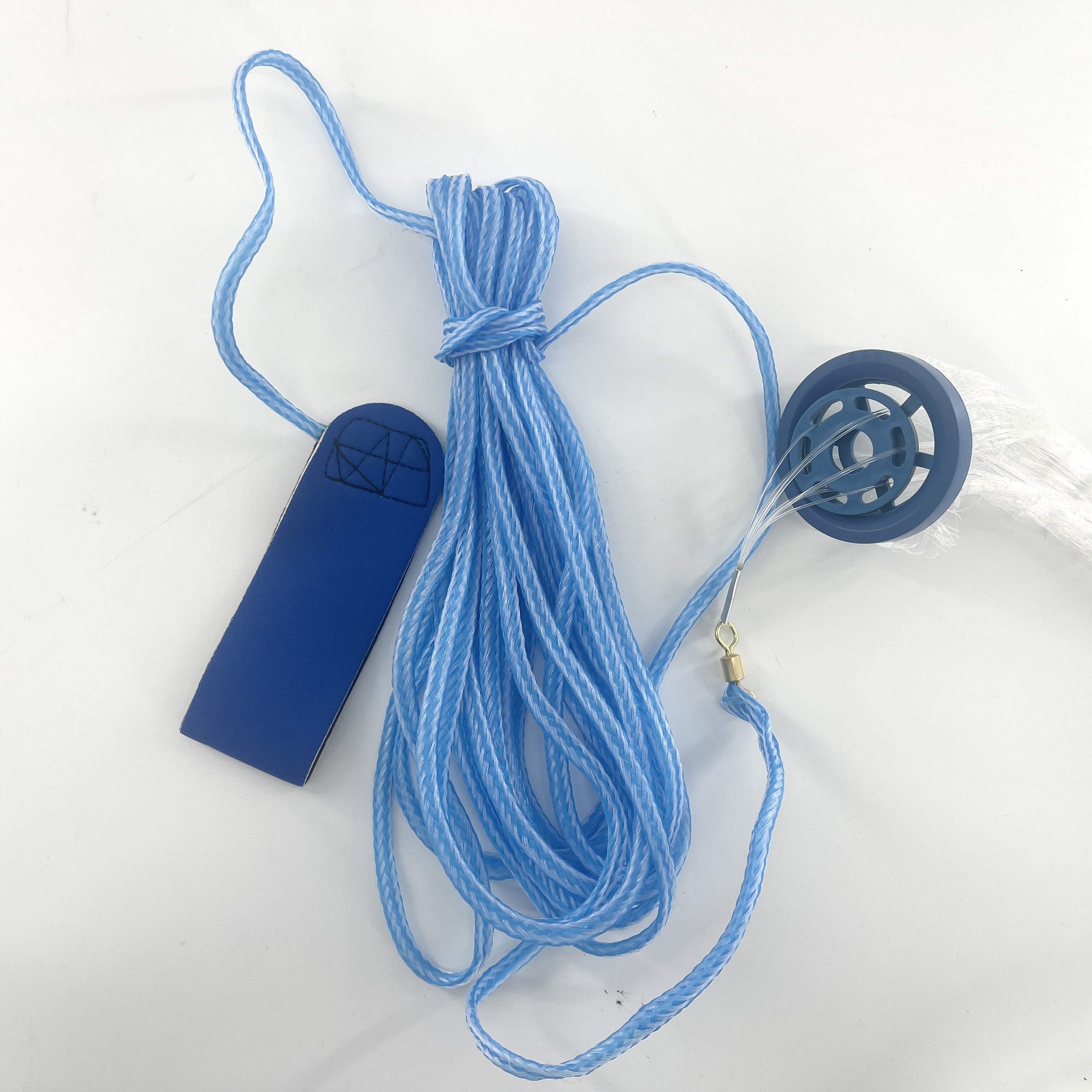 Newest 5-12 Feet height White nylon monofilament steel sinker frisbee cast net fishing throw hand landing net