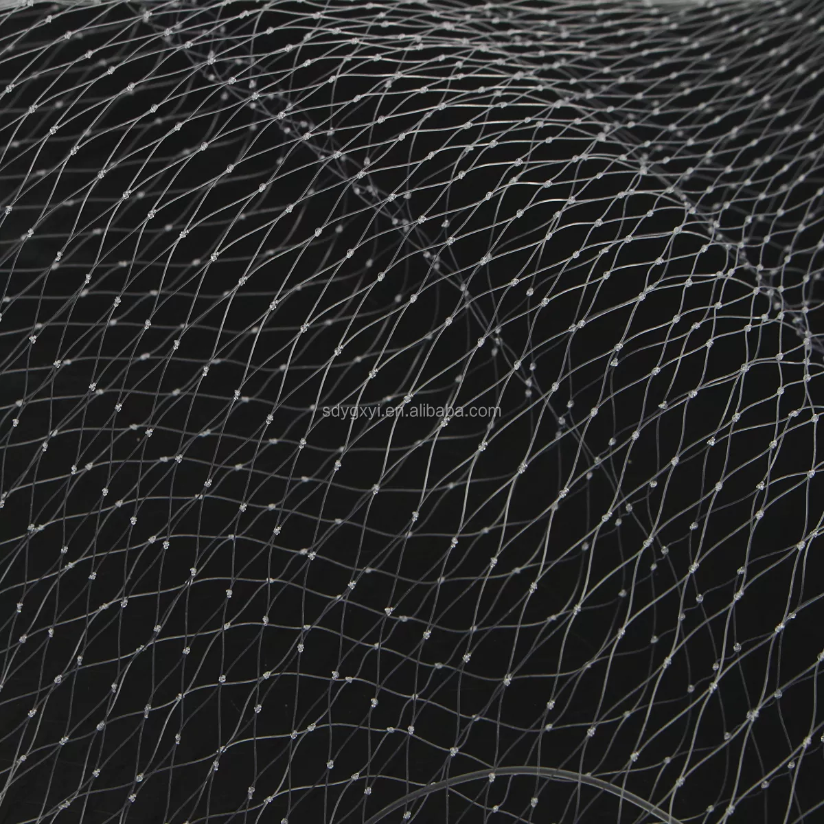 High quality 4-12 ft nylon monofilament fishing net frisbee Throw drawstring hand cast net