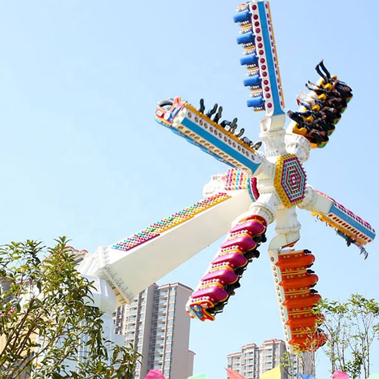 Popular speed windmill customized theme park amusement rides adults thrill rides rotation pendulum for sale