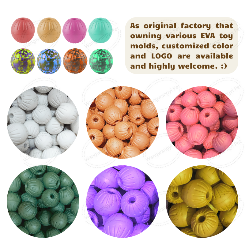 Hot Sales Pet EVA Foam Toys Interactive Dog Floating EVA Dog Ball with Rope