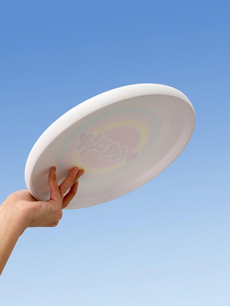 Customized 27.5cm Pets Toys Flying Discs Plastic Frisbeed Outdoor Toy Sports Kids Adults PE Opp Bag large dog toy
