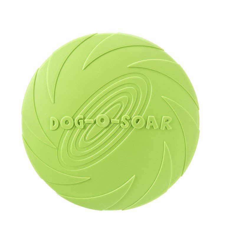 Soft Non-Slip Dog Supplies Silicone Game Frisbeed Anti-Chew Dog Toy Pet Puppy Training Interactive Dog Flying Disc