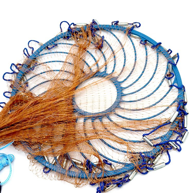 Gill Chain Finland Net Portable Outdoor Plastic frisbee Tire Line Thread American Fishing Cast Net 4ft-14ft Multifilament