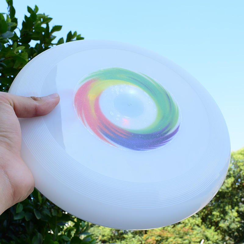 Custom Children Adult Outdoor Sport Game Glowing Flying Disc Toy Led Flying Discs dog accessories
